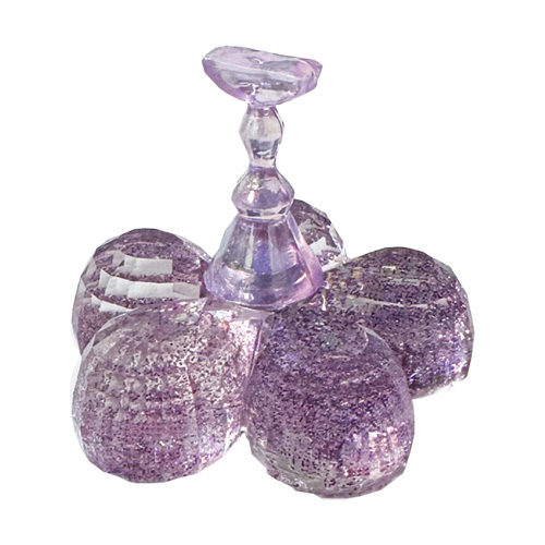 チップスタンドフラワーオーロラパープル