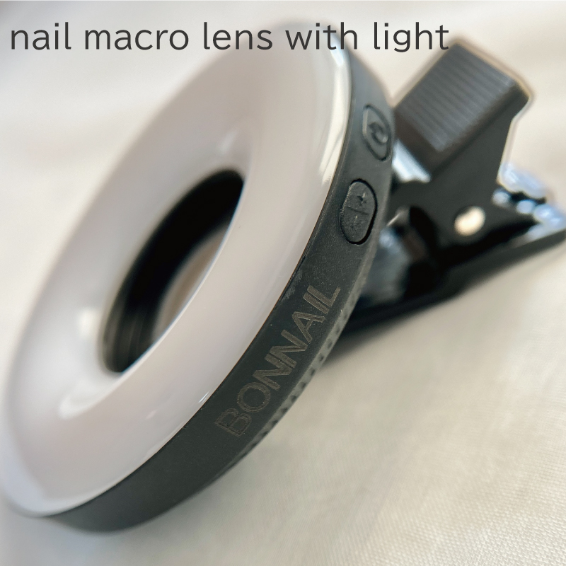 macro lens with light