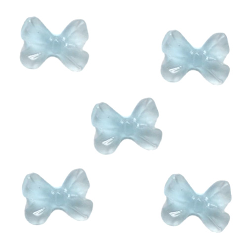 ミニカラーリボン ミッシェル ブルー 10P