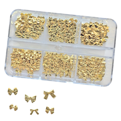 ミニメタルリボンセット ゴールド