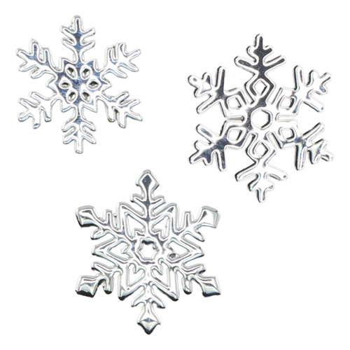 メタルプレートスノーフレーク3種MIX SV