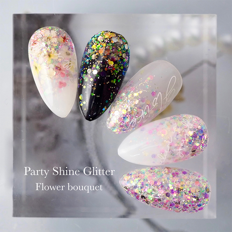 SMint Party Shine Glitter Flower bouquet