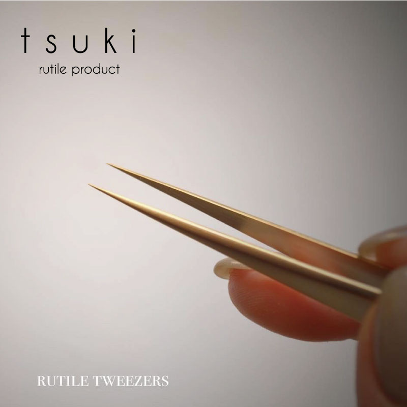 tsuki rutile tweezers