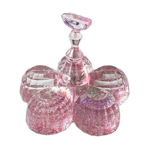 チップスタンドフラワー オーロララメピンク